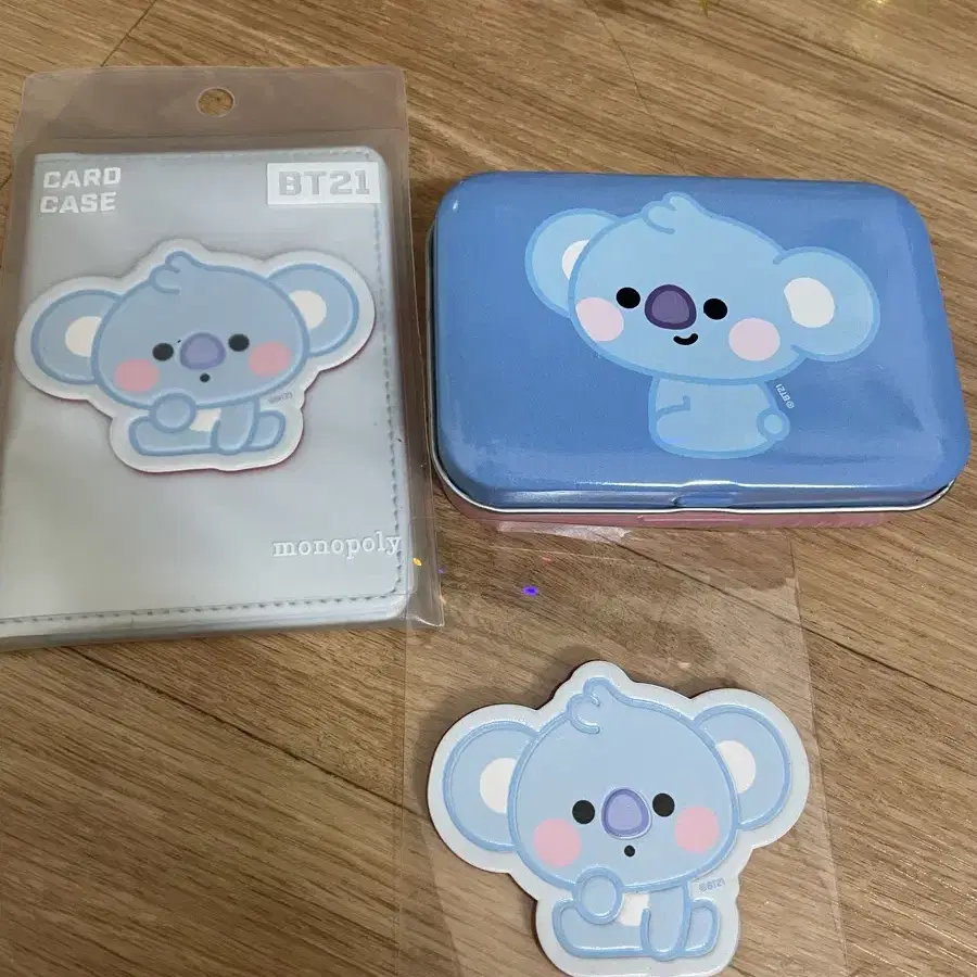 Bt21 코야 Koya 카드 케이스 크리스마스