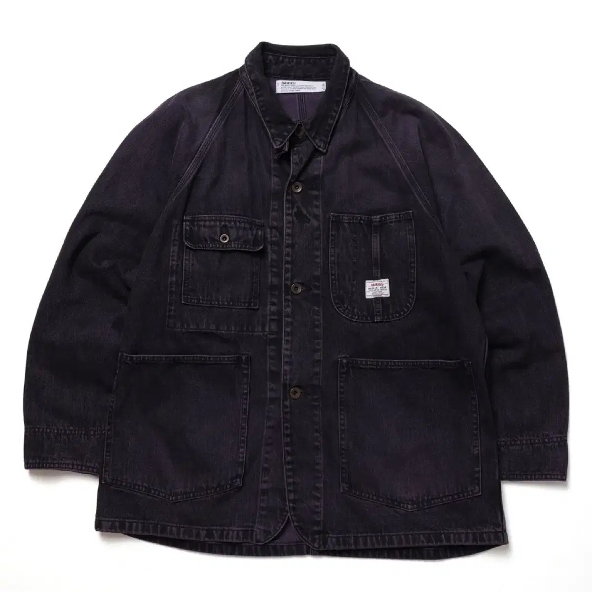 DAIRIKU 20SS Denim Coverall Jacket