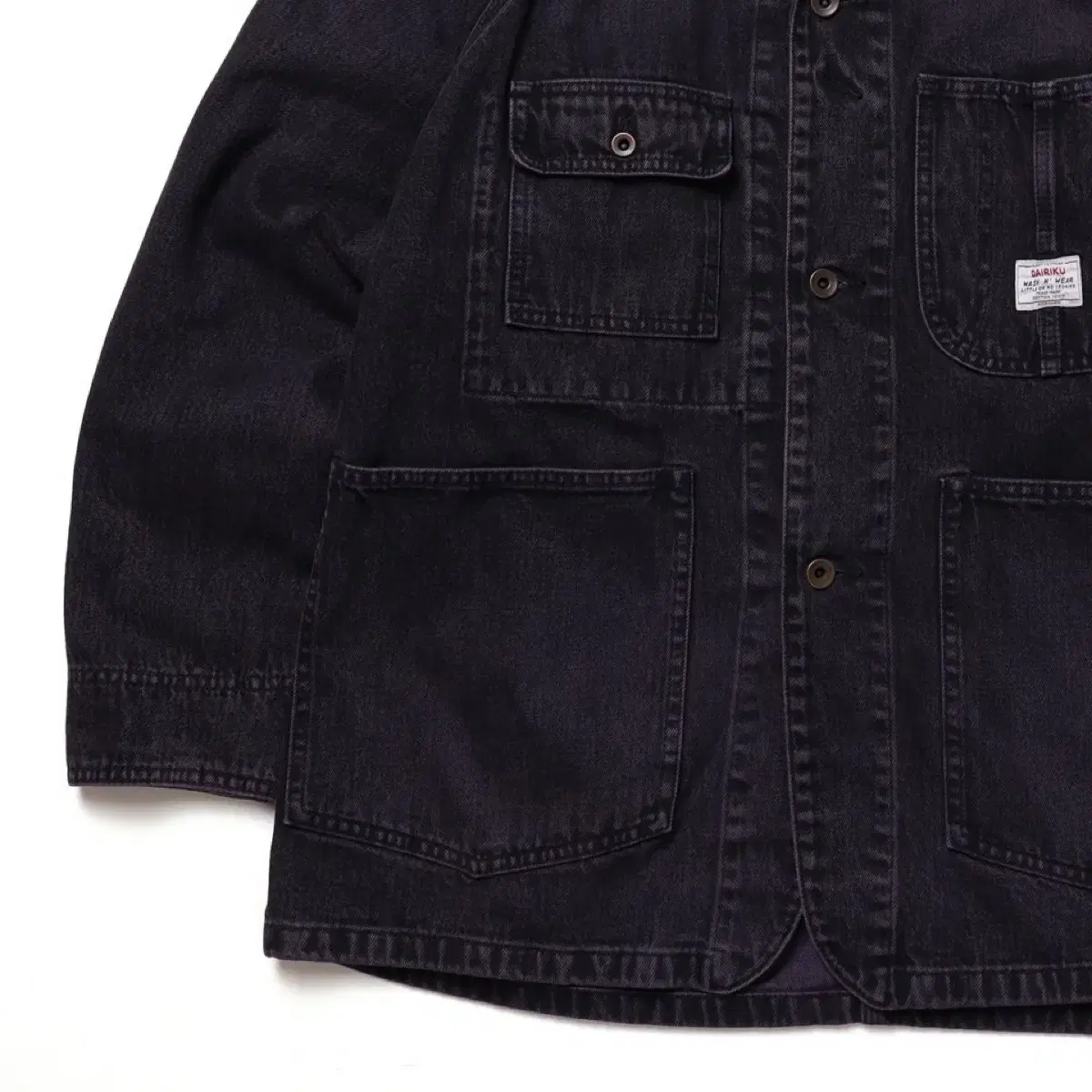 DAIRIKU 20SS Denim Coverall Jacket