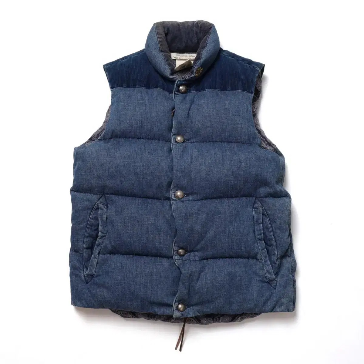 REMI RELIEF 2way Denim Down Vest