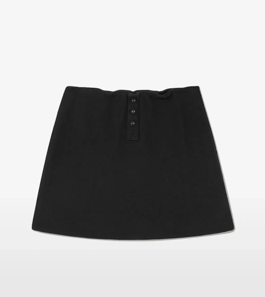 글로니 미니스커트 블랙 PROVINCE EYELET MINI SKIRT