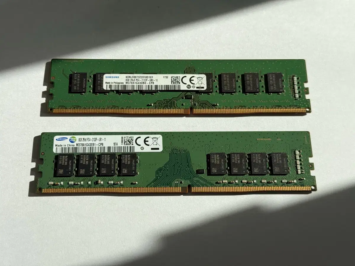 삼성 RAM DDR4 8GB*2 2133MHz