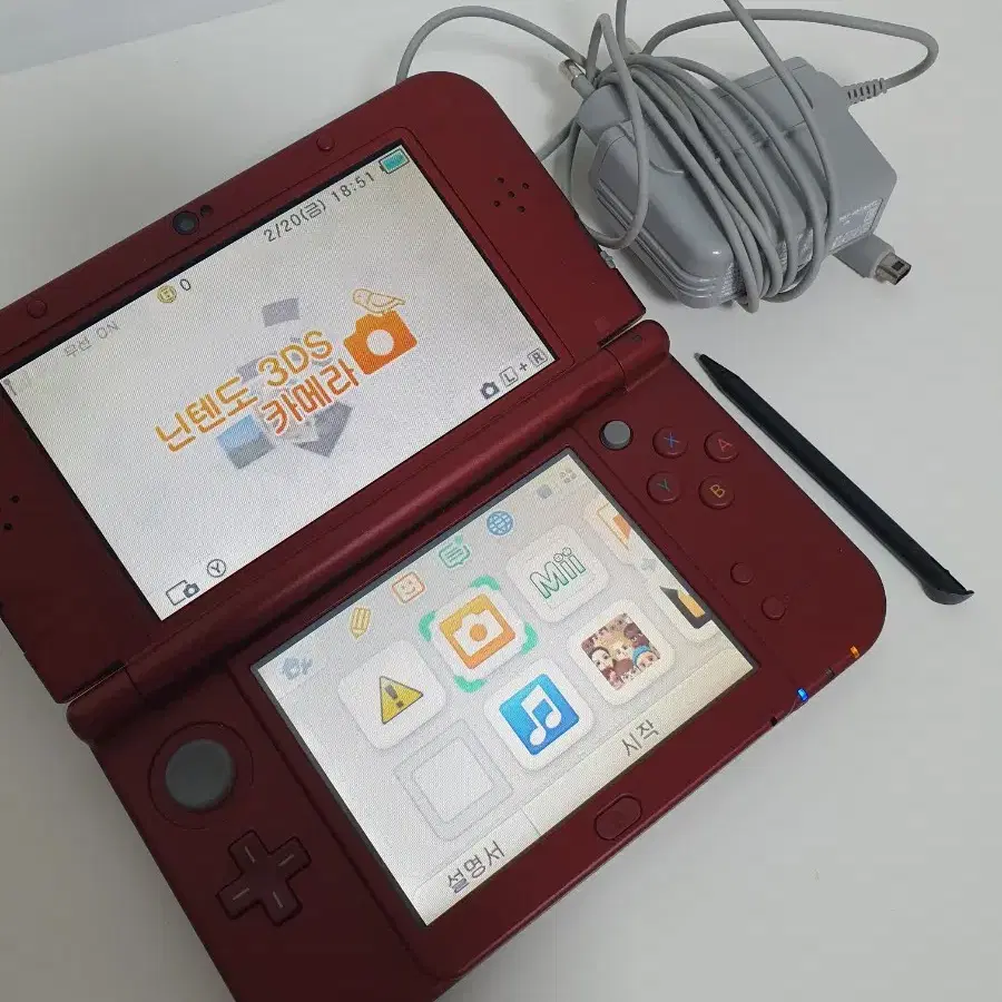 뉴 닌텐도 3ds xl 레드