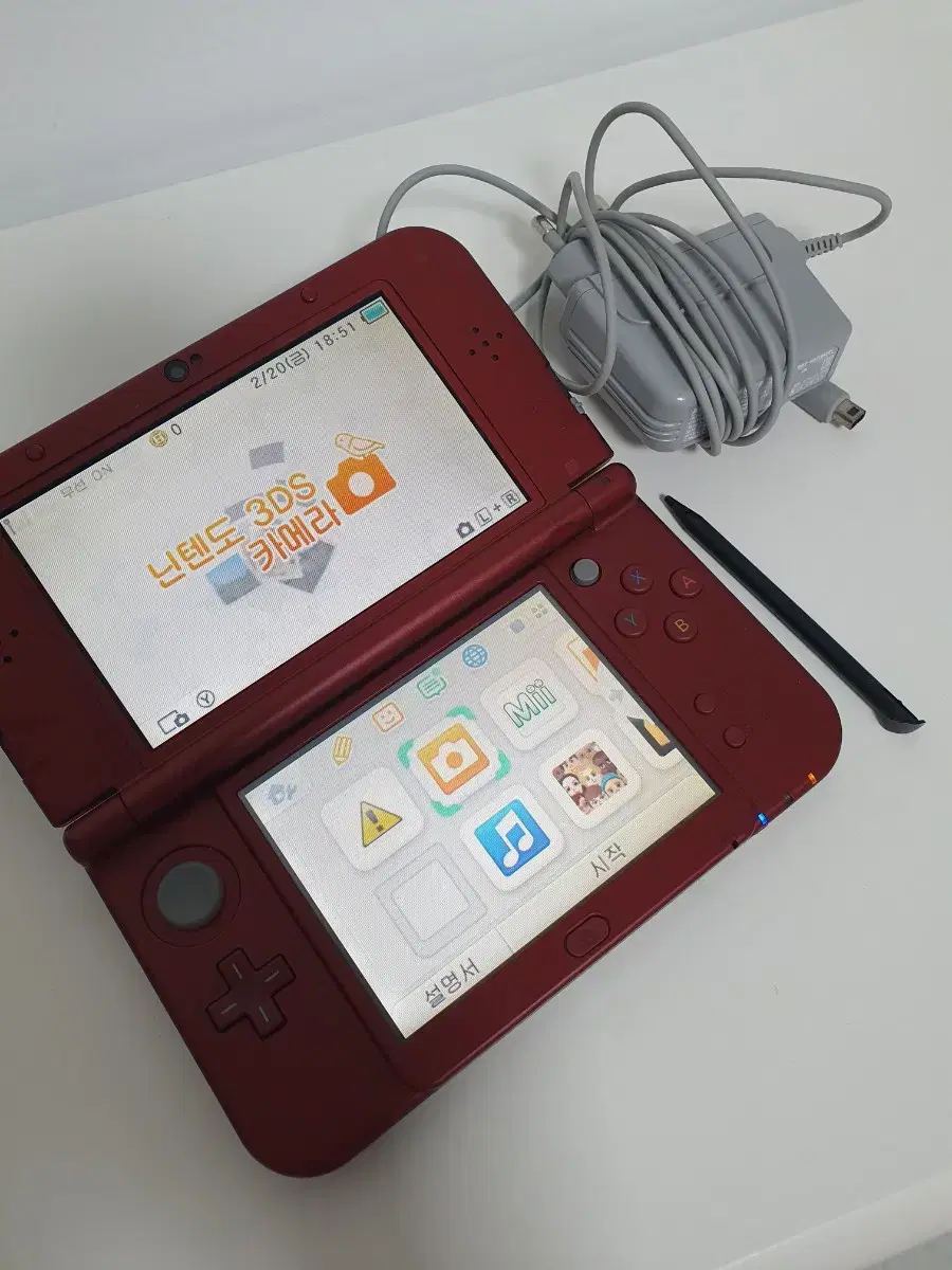 뉴 닌텐도 3ds xl 레드