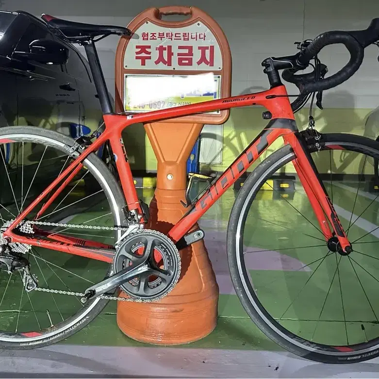 급처)자이언트tcr 어드밴스2 풀카본 판/mtb 대차