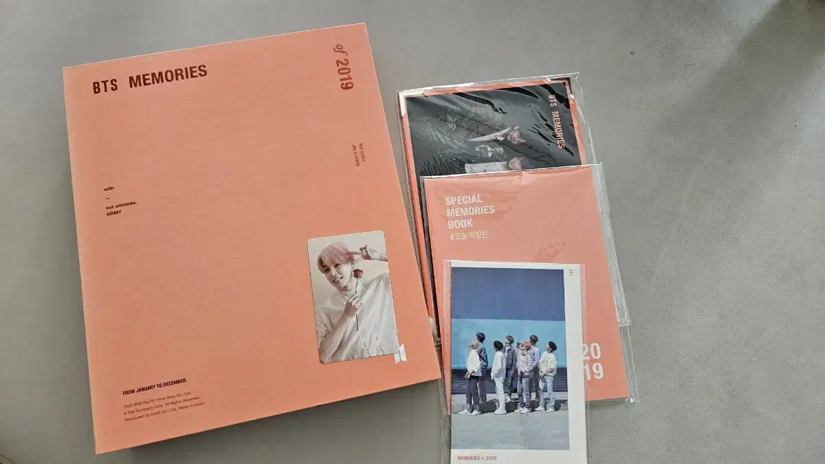 방탄소년단 메모리즈 2019 dvd 지민 풀셋