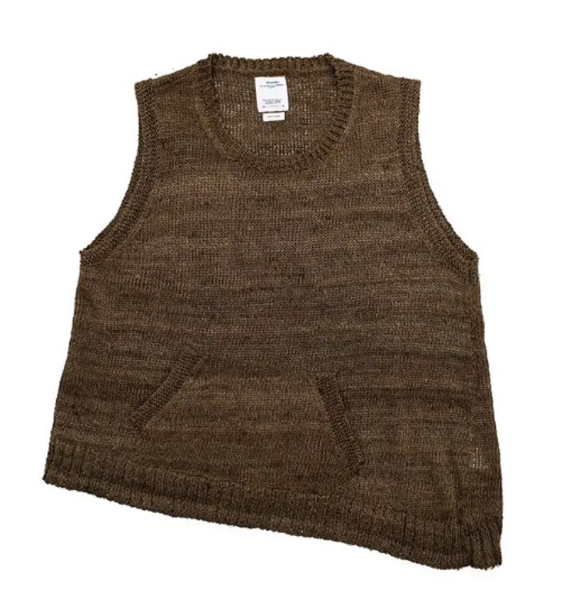 visvim regiment crew knit vest l/sl