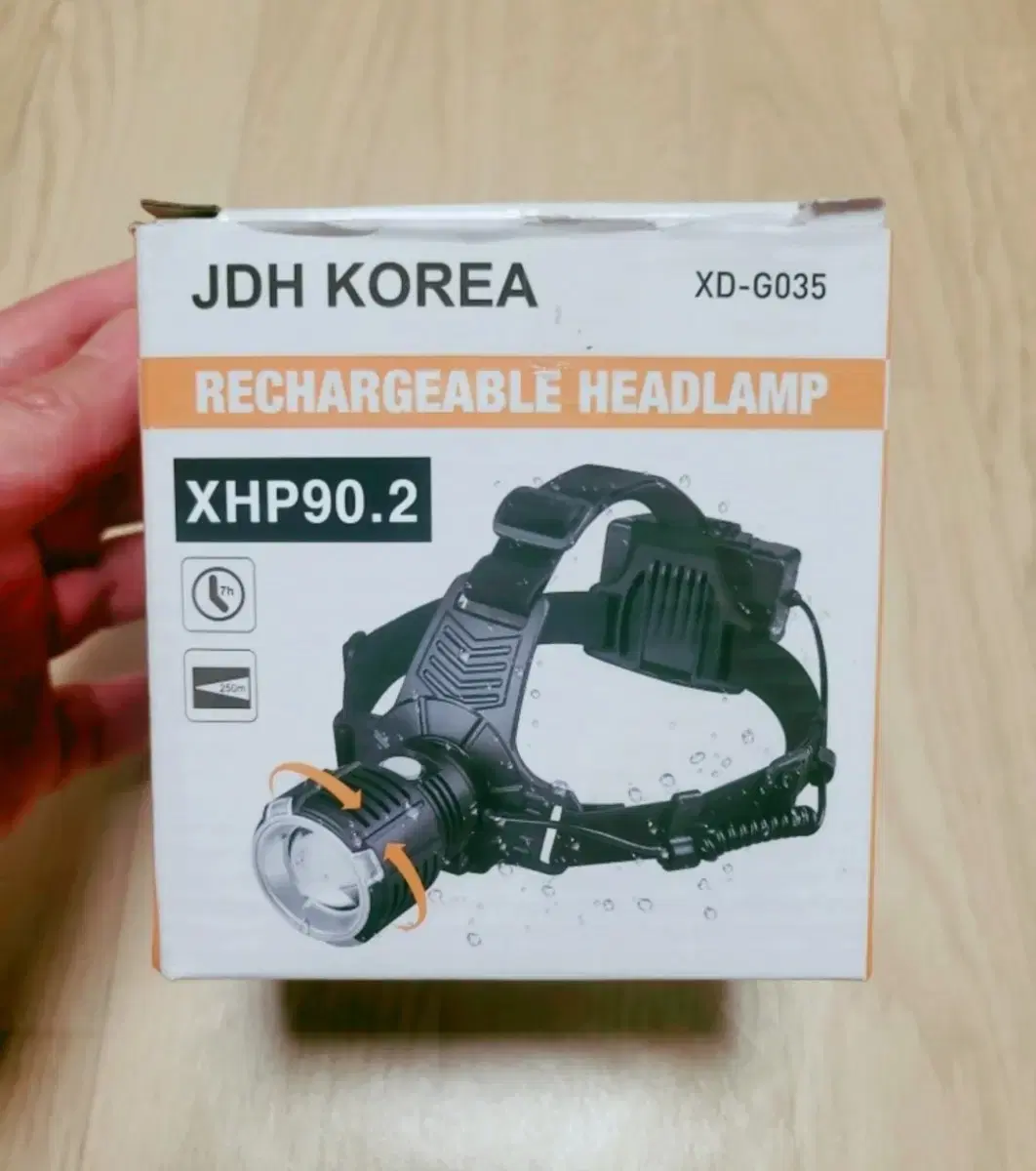 JDH Korea( Xhp90.2)헤드랜턴 비상용헤드랜턴 해루질헤드랜턴