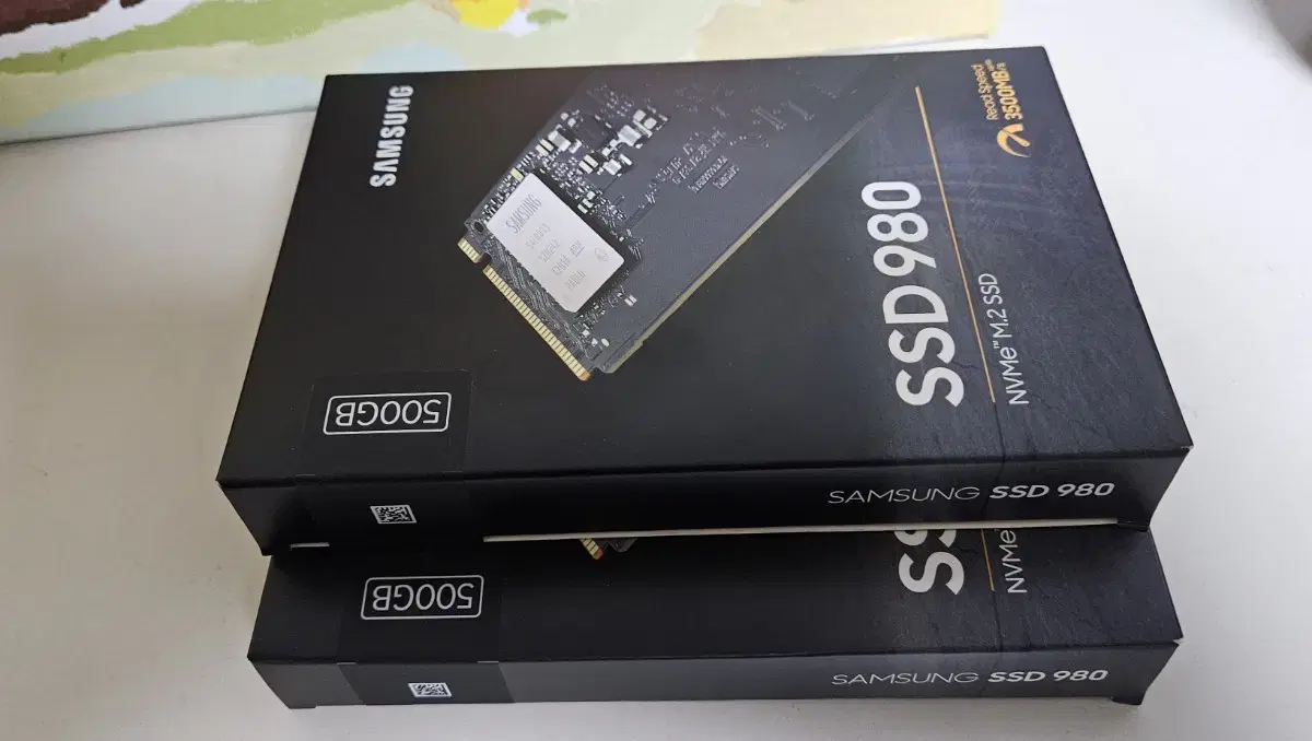 (새상품) 삼성 SSD 980 NVME 500G팝니다