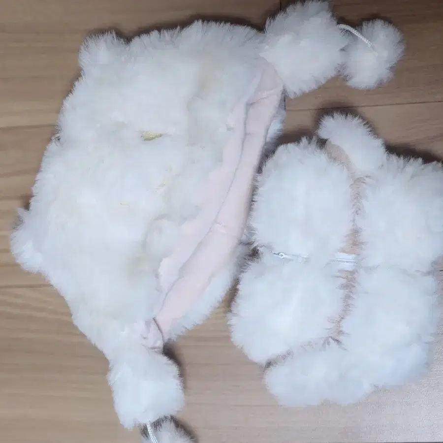 20cm 인형옷 베어퍼프 아기곰슈크림