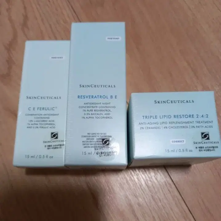 스킨수티컬즈 ce페룰릭,크림,에센스 각 15ml 일괄