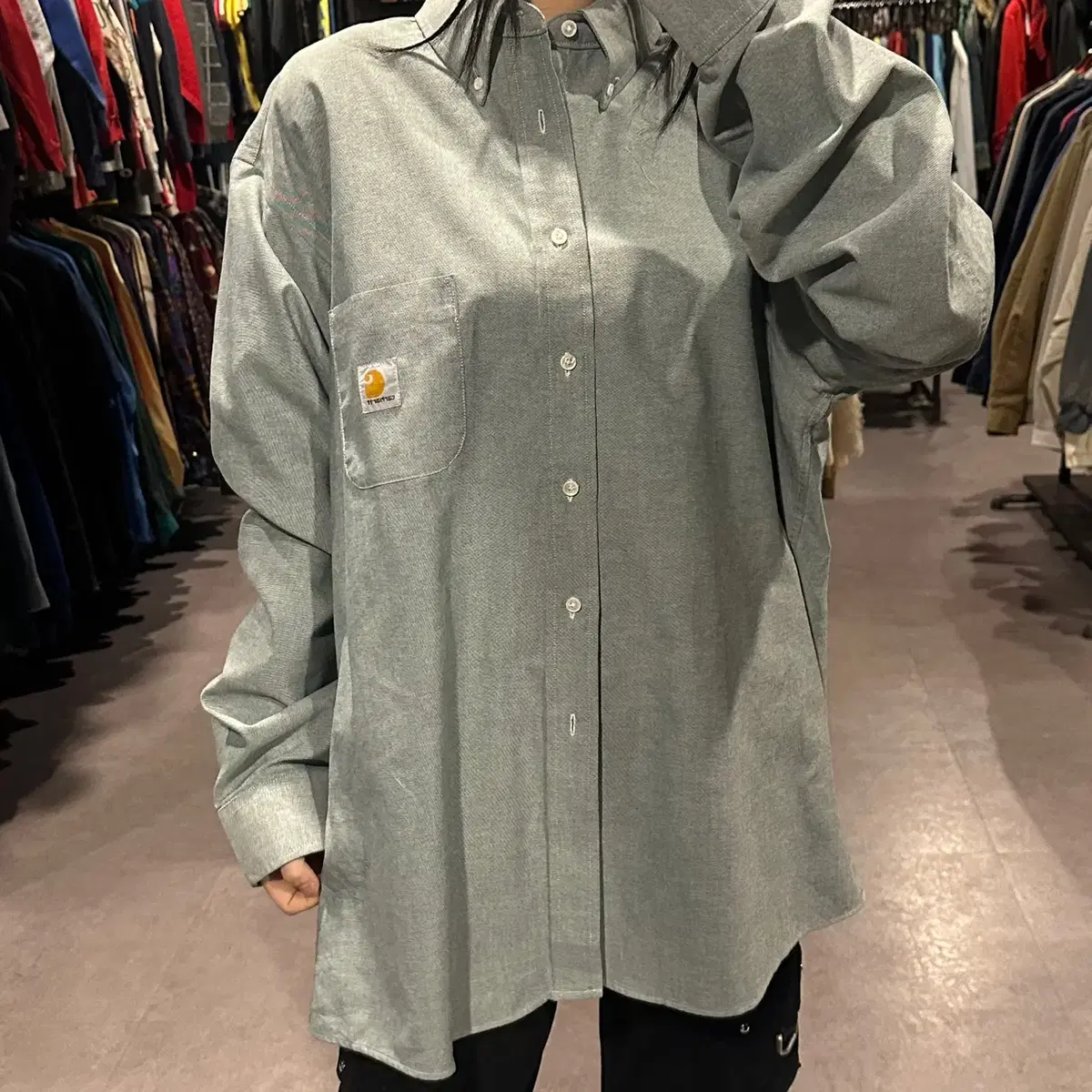 (186) Carhartt VTG 빈티지 칼하트 셔츠