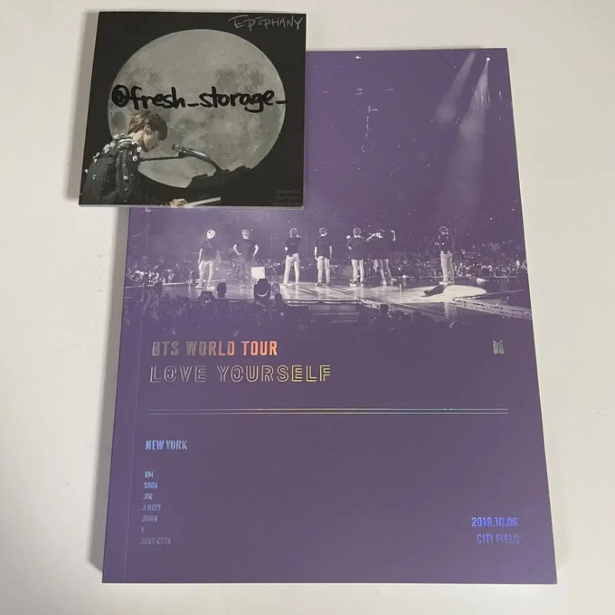 방탄소년단 뉴욕 디비디 포토북 BTS DVD 럽셀콘 딥디