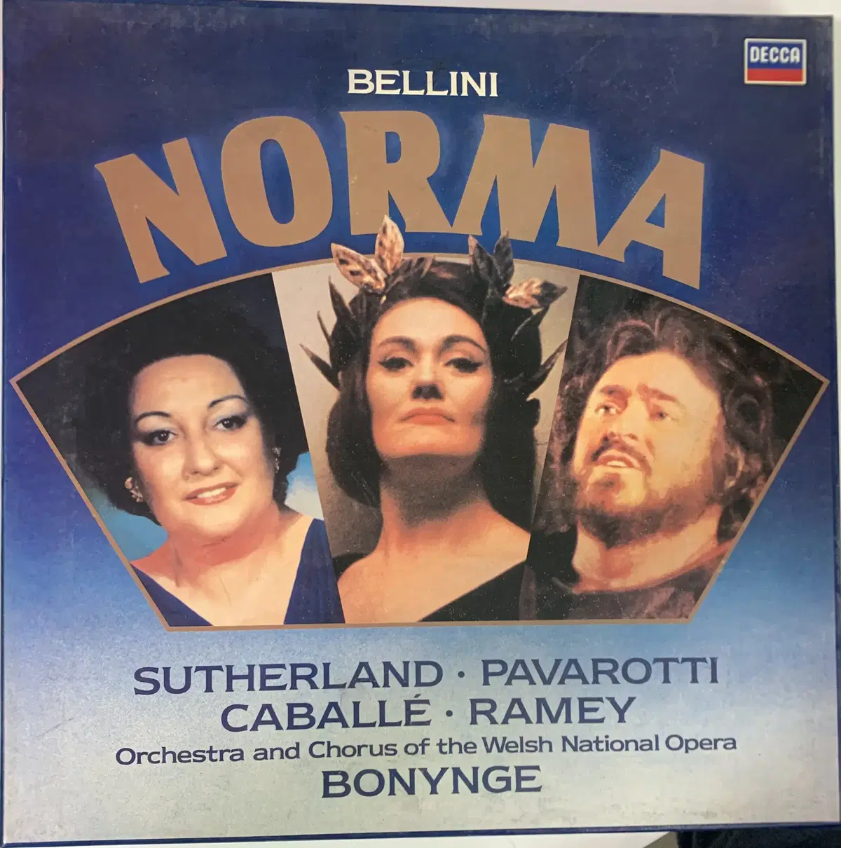 [3LP]Bellini : Norma-Richard Bonynge