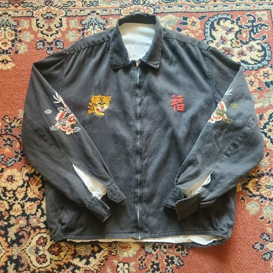 60s Vietnam Souvenir Jacket