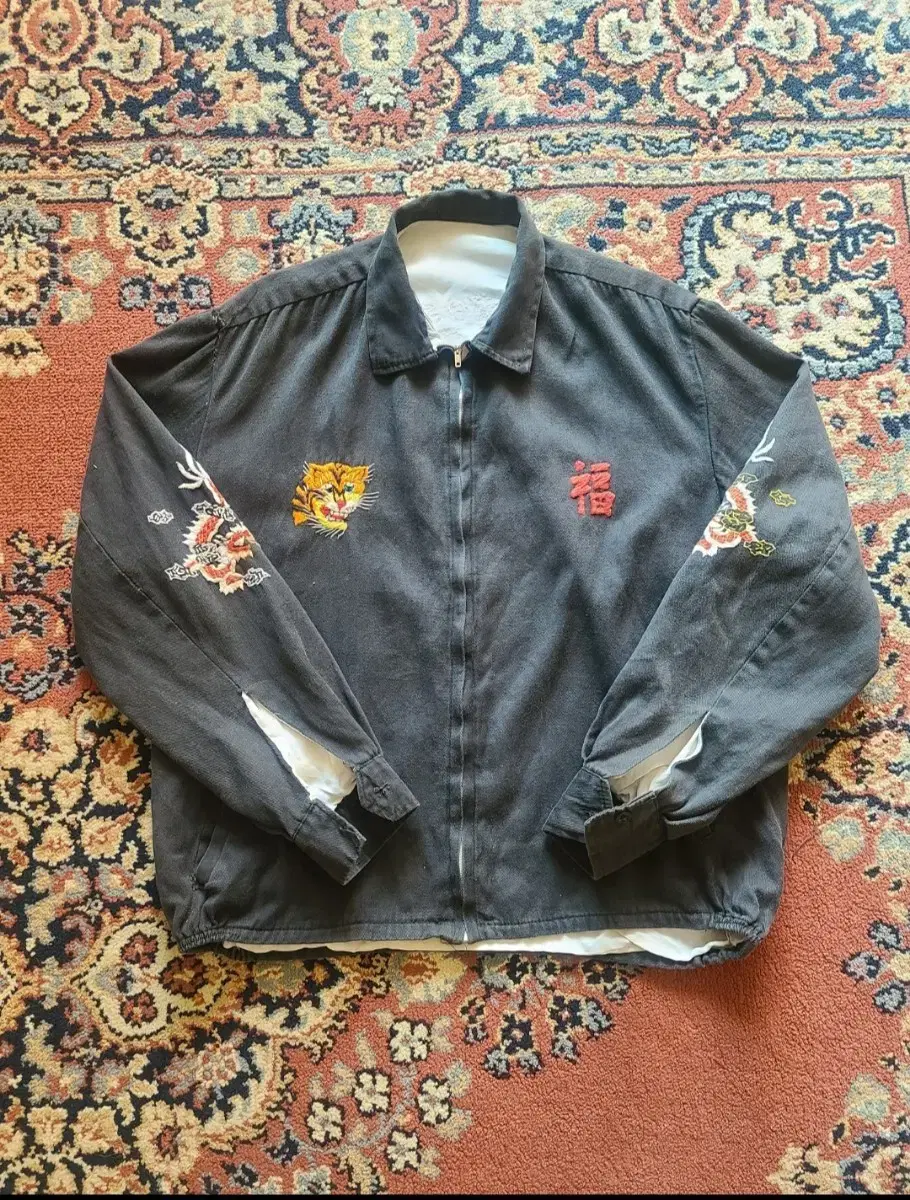 60s Vietnam Souvenir Jacket