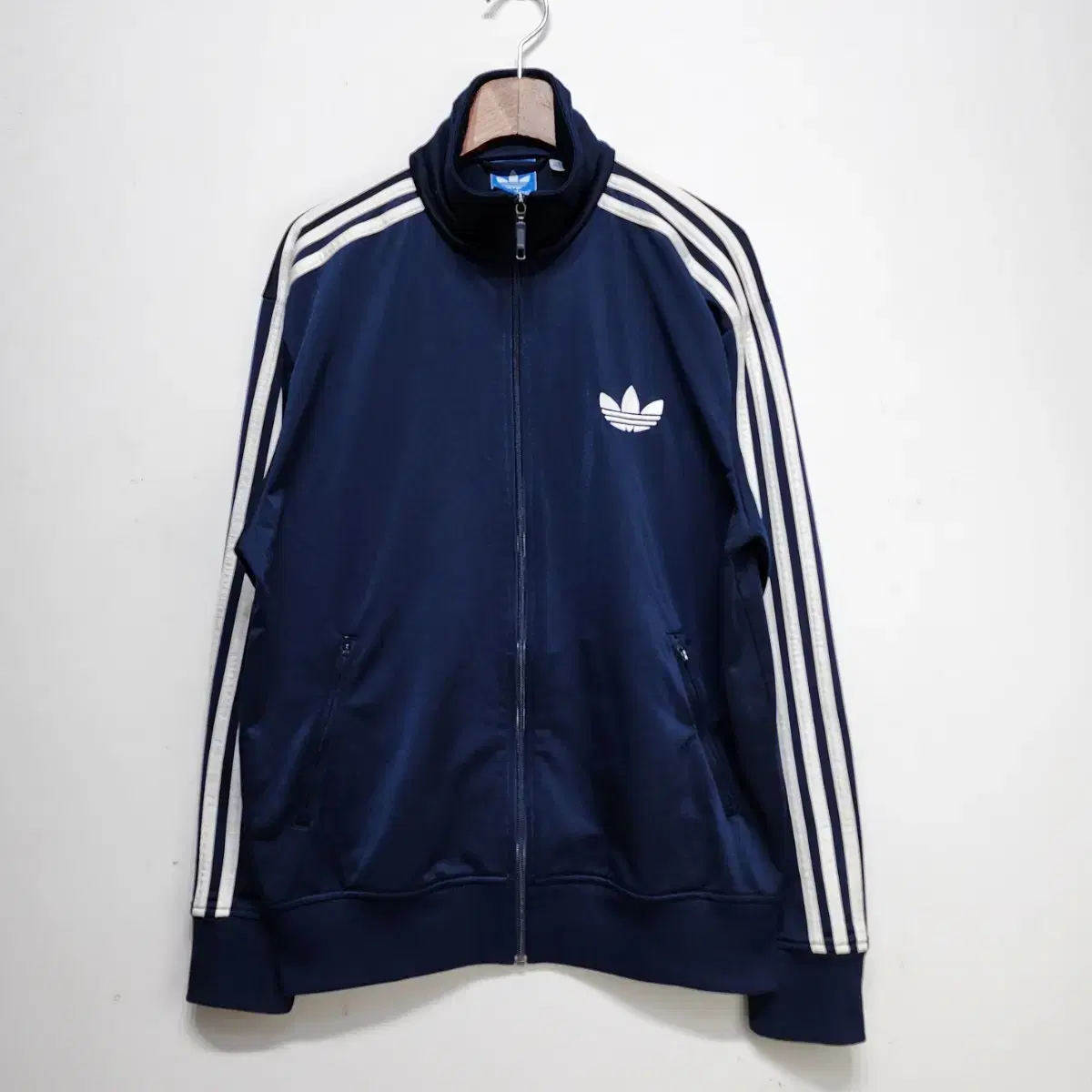 아디다스 ADIDAS 져지 트레이닝 트랙탑 자켓 네이비 XL