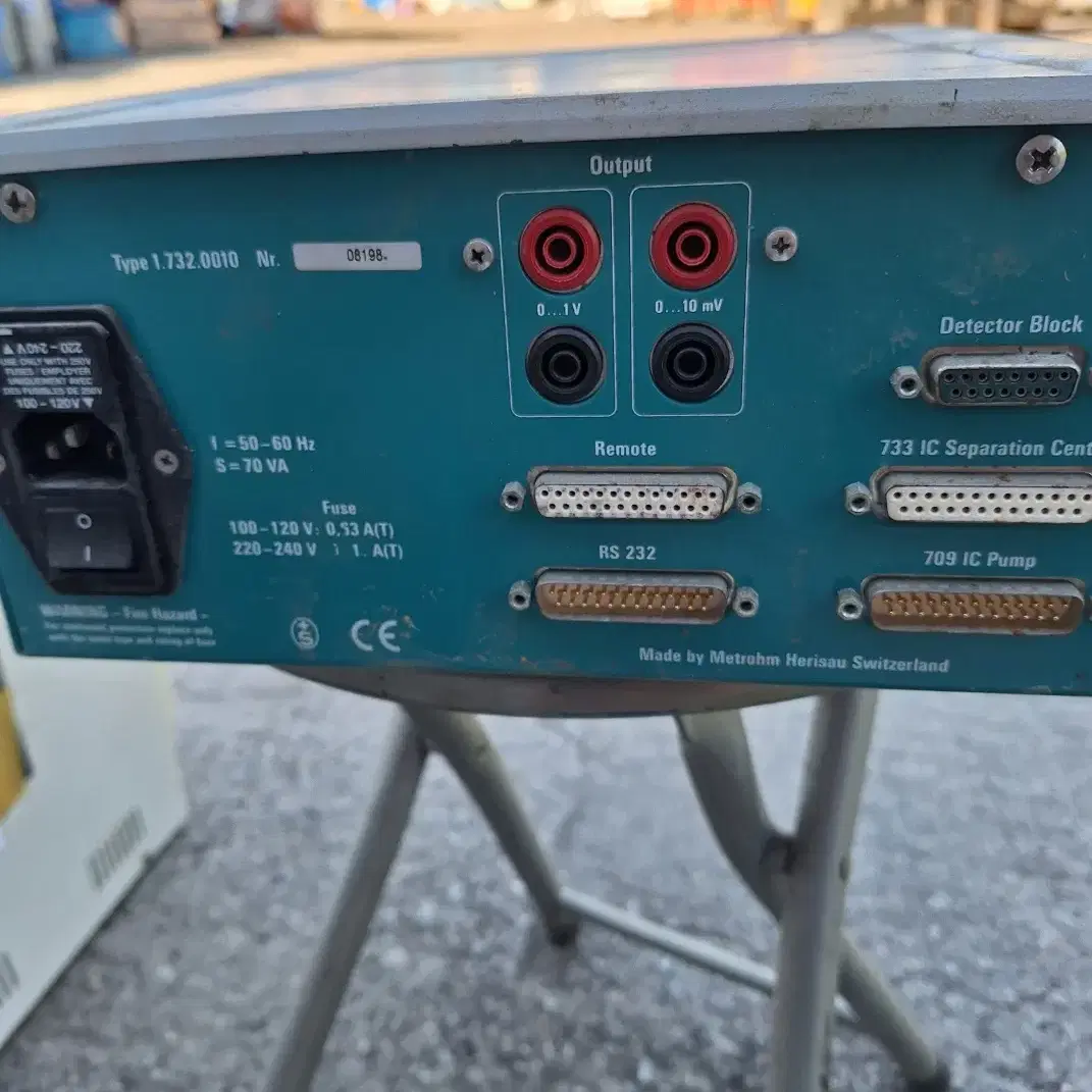 Metrohm 732 IC Detector  이온 크로마토그래피 검출기