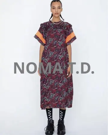 NOMA T.D. 페이즐리 롱 원피스