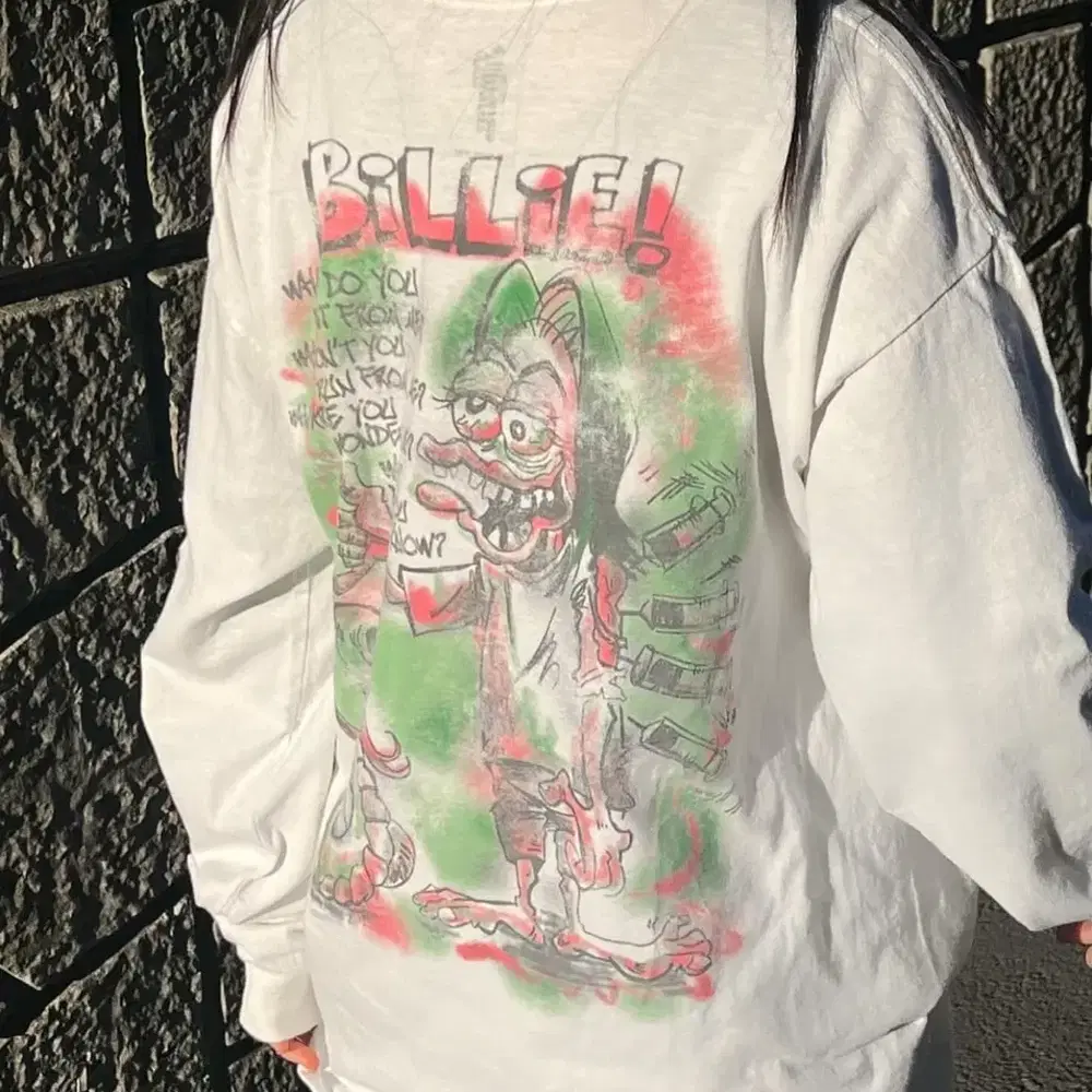 Billie Eilish Made by ReadyMade Long Sle