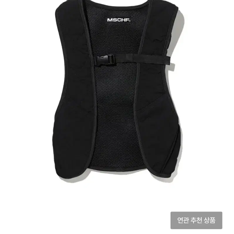 새제품_ 미스치프 퀼티드 베스트 백 QUILTED VEST BAG