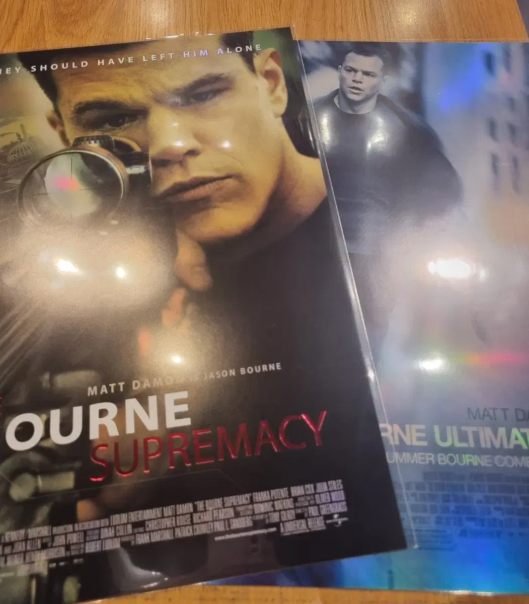 The Bourne Supremacy Bourne Ultimatum A3 Poster