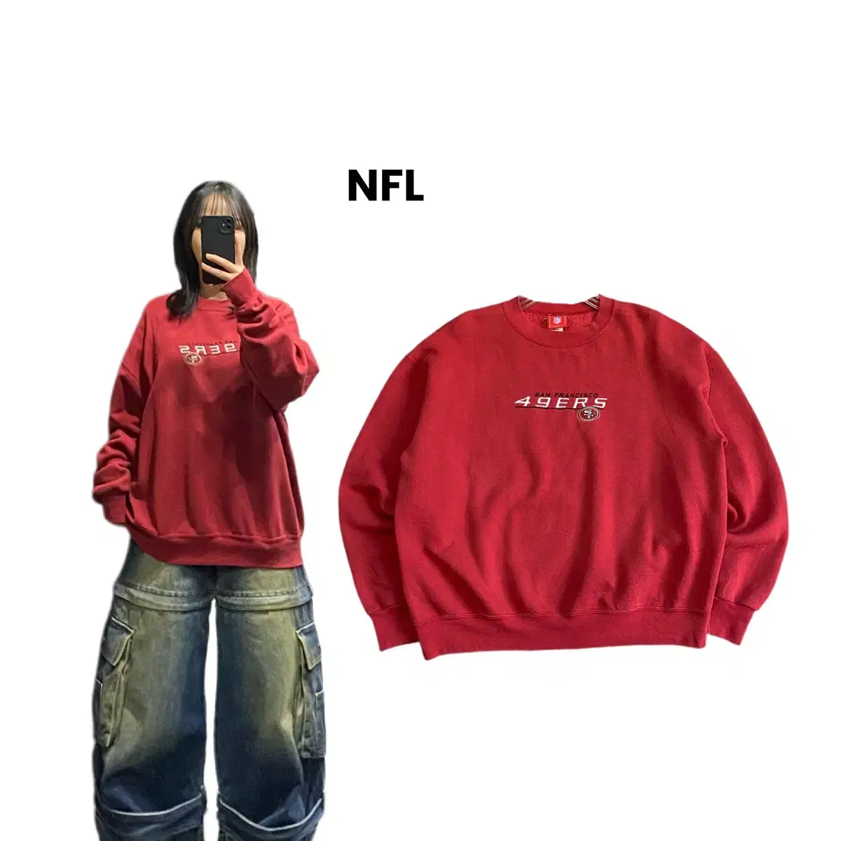 NFL 00s 포티나이너스 49ERS 스웻셔츠 맨투맨