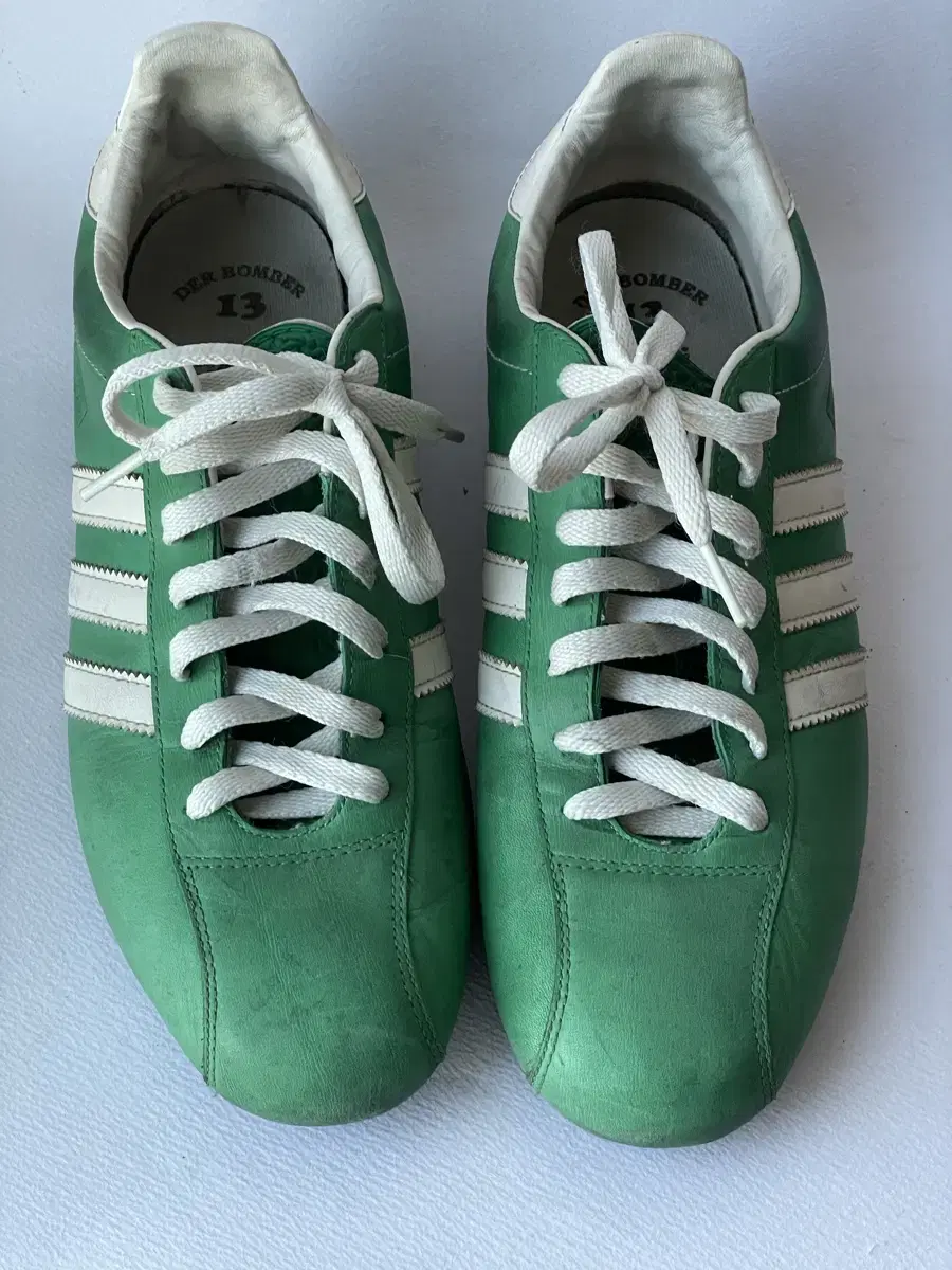 Adidas gerd muller green leather