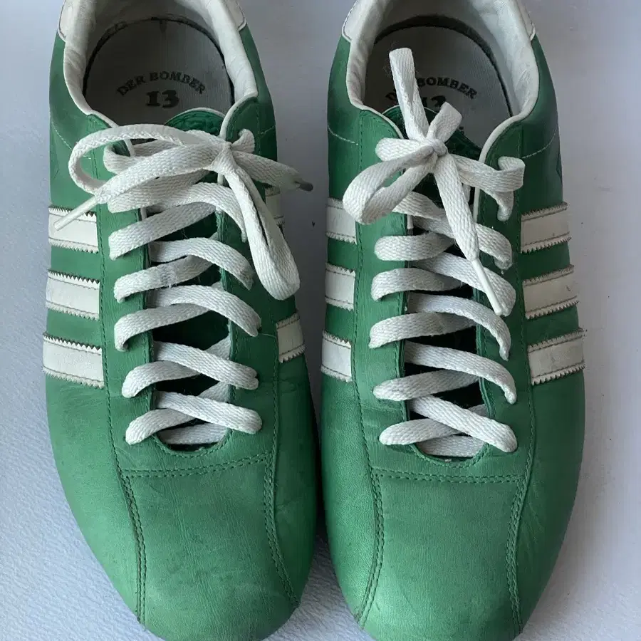 Adidas gerd muller green leather