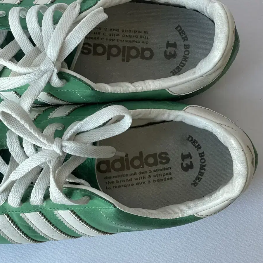 Adidas gerd muller green leather