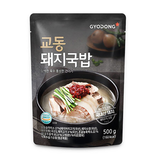 교동 돼지국밥 500g x 6팩