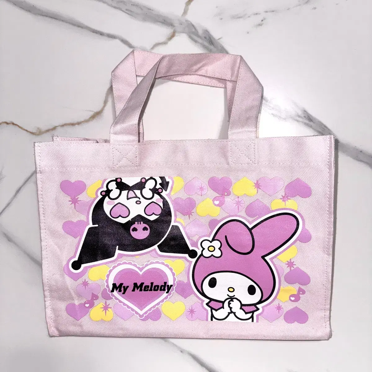 sanrio 산리오 연핑크 미니 백 쿠로미 마이멜로디 히메갸루 로리타