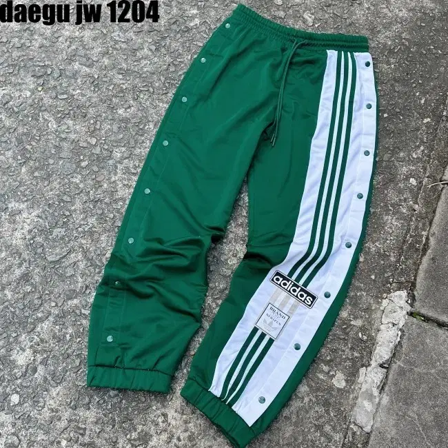 S ADIDAS PANTS 아디다스 바지 사이드버튼