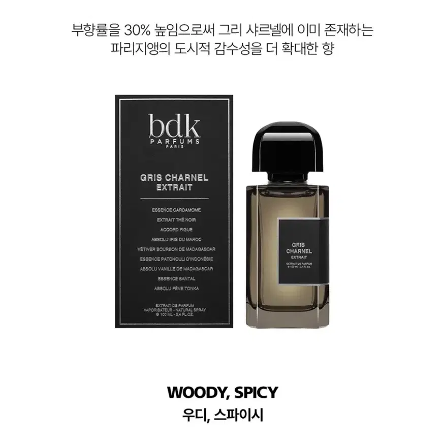 BDK 그리샤르넬 엑스트레 100ml 새제품