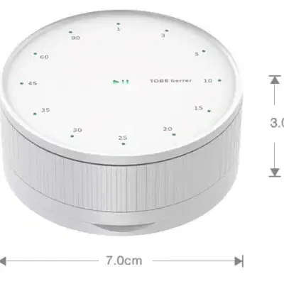 (새품급처)LED 디스플레이 다이얼 타이머, 자석 부착, 무소음