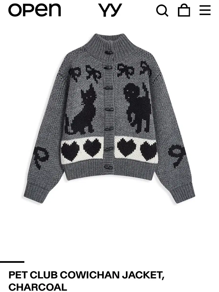 open yy PET CLUB COWICHAN JACKET 미개봉 새상품