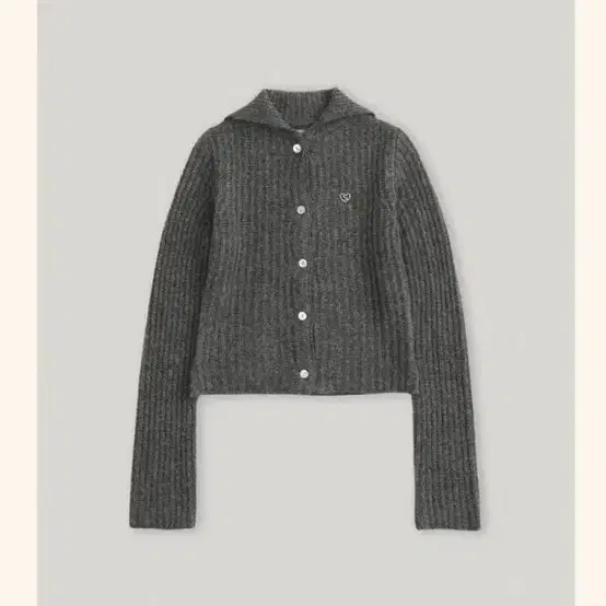 스무드무드가디건(Leena Knit Cardigan Gray)