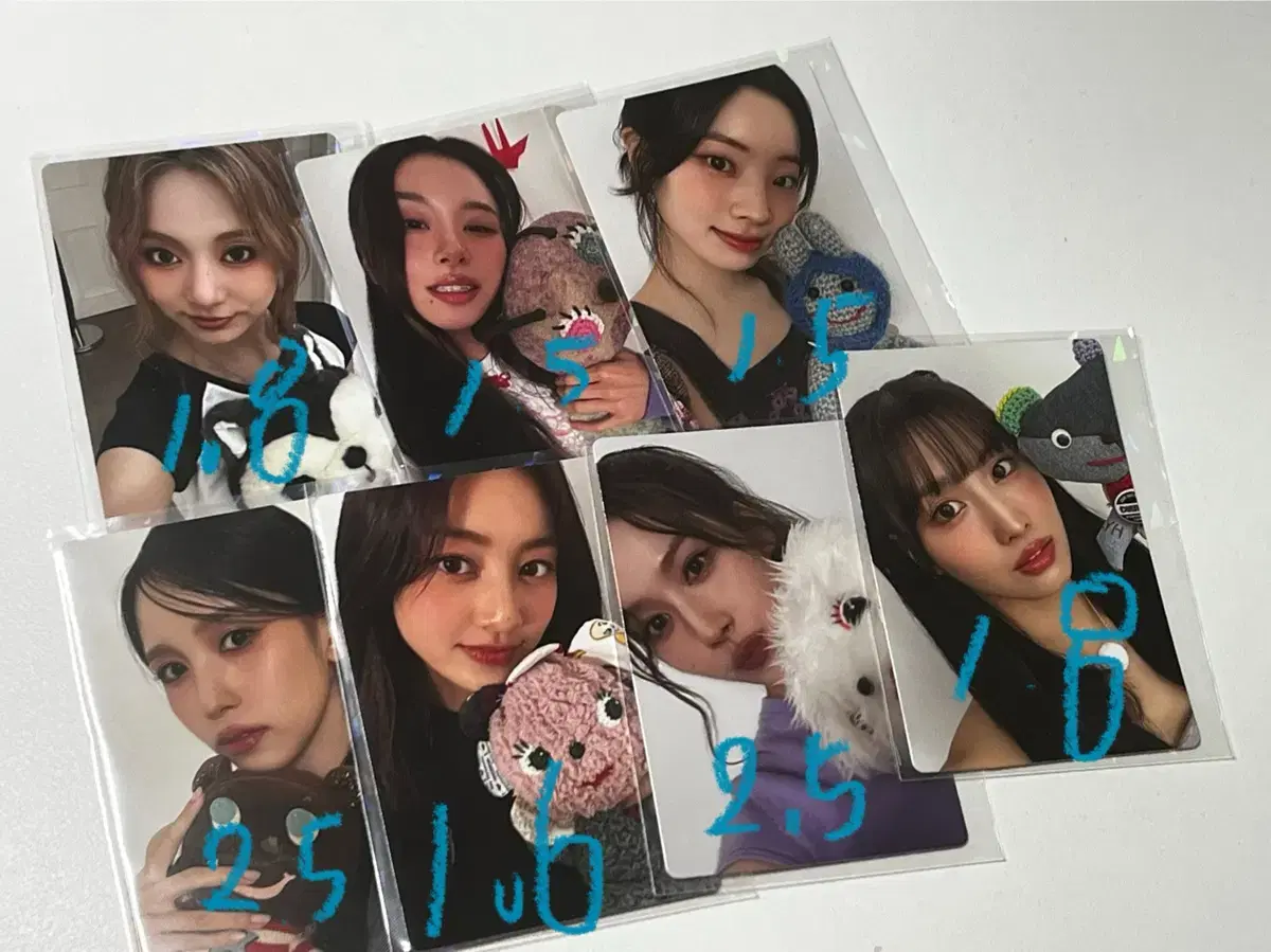 Twice showcase photocard Transferred to