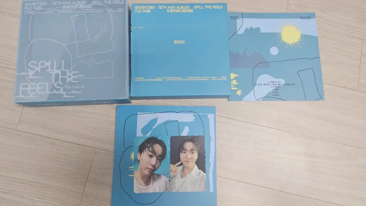 세븐틴 개봉앨범 미니12집 feel blue ver.(포카O)