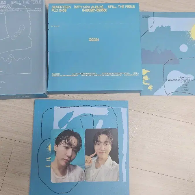 세븐틴 개봉앨범 미니12집 feel blue ver.(포카O)