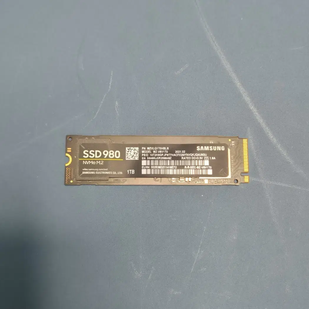 삼성 980 NVME SSD  M.2 1TB 1테라 판매