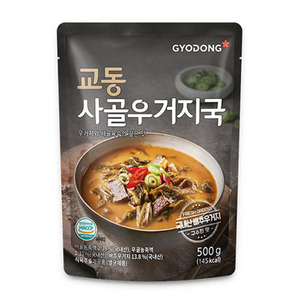 교동 사골우거지국 500g x 6팩