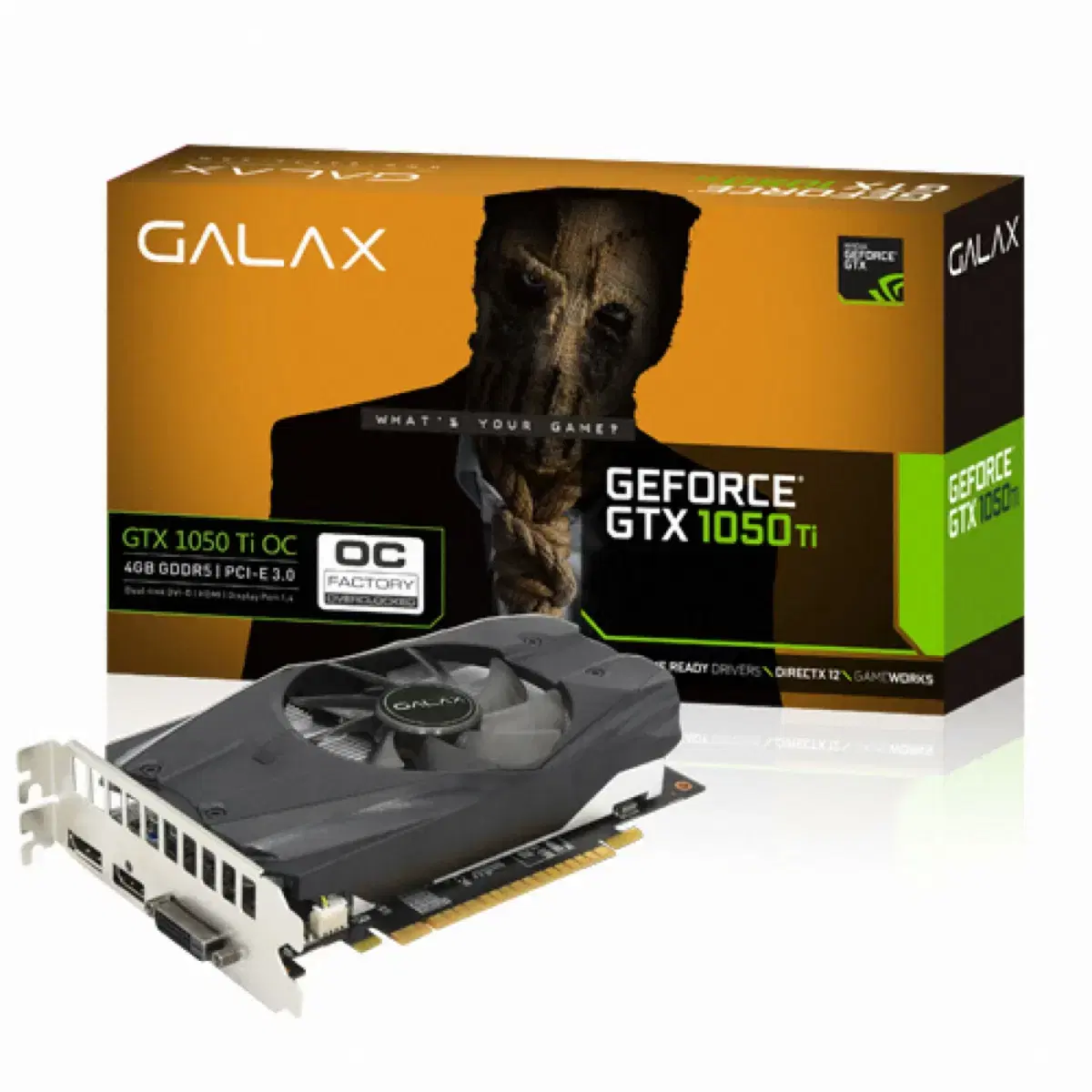 galax gtx 1050 ti oc 4gb