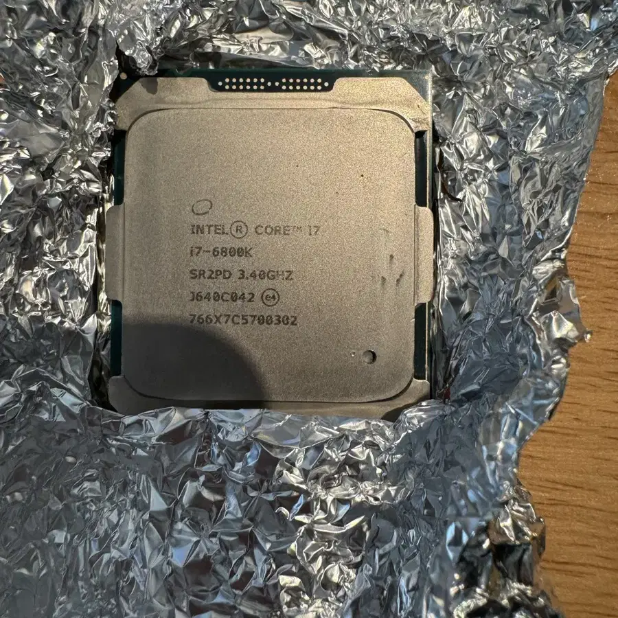 인텔 i7 6800k cpu 팝니다