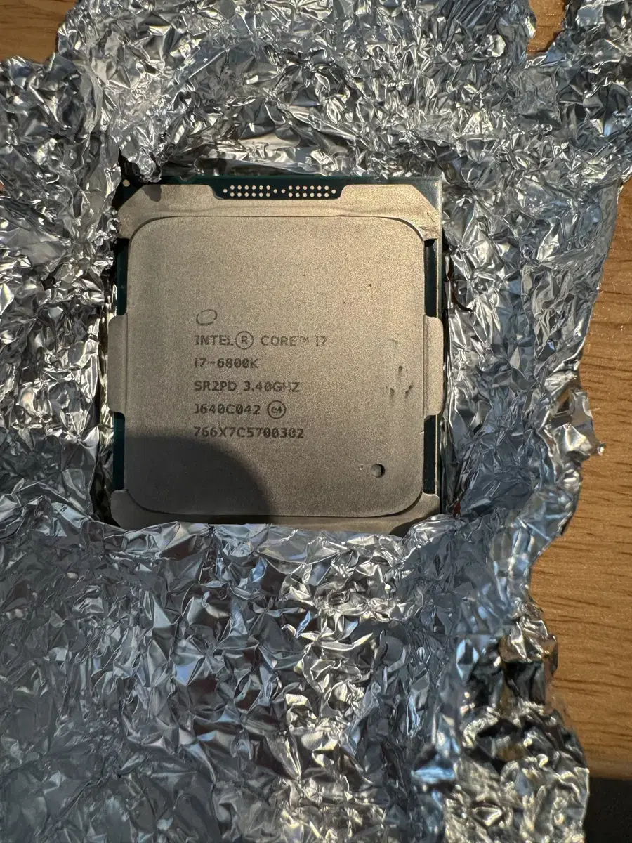 인텔 i7 6800k cpu 팝니다