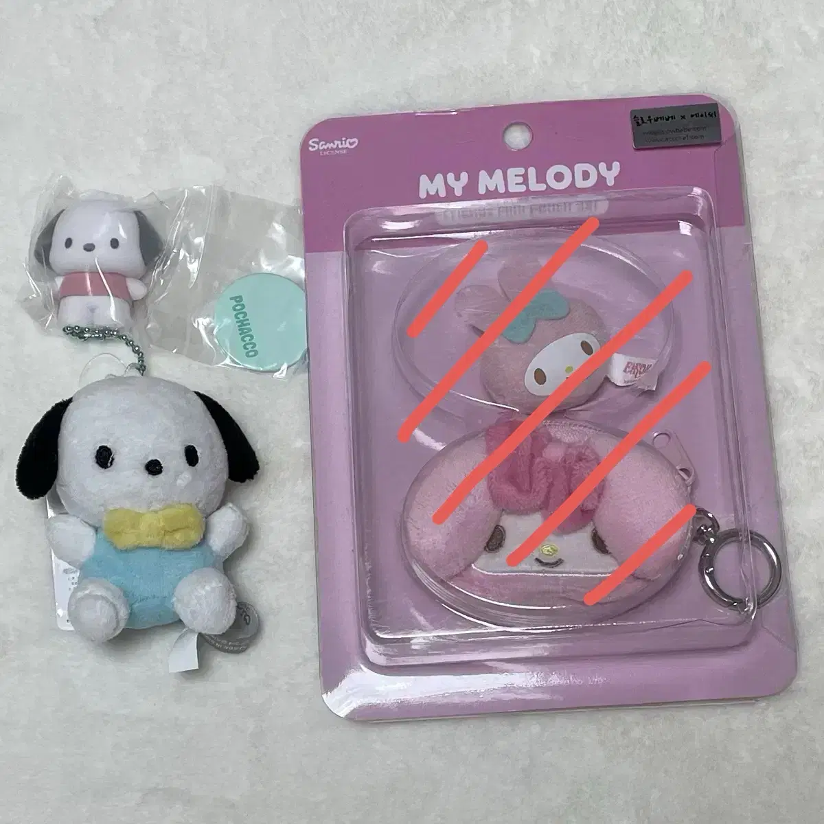 Pozzacco Pitato Mini keyring doll Mamel Mamelody AirPods Mini Pow