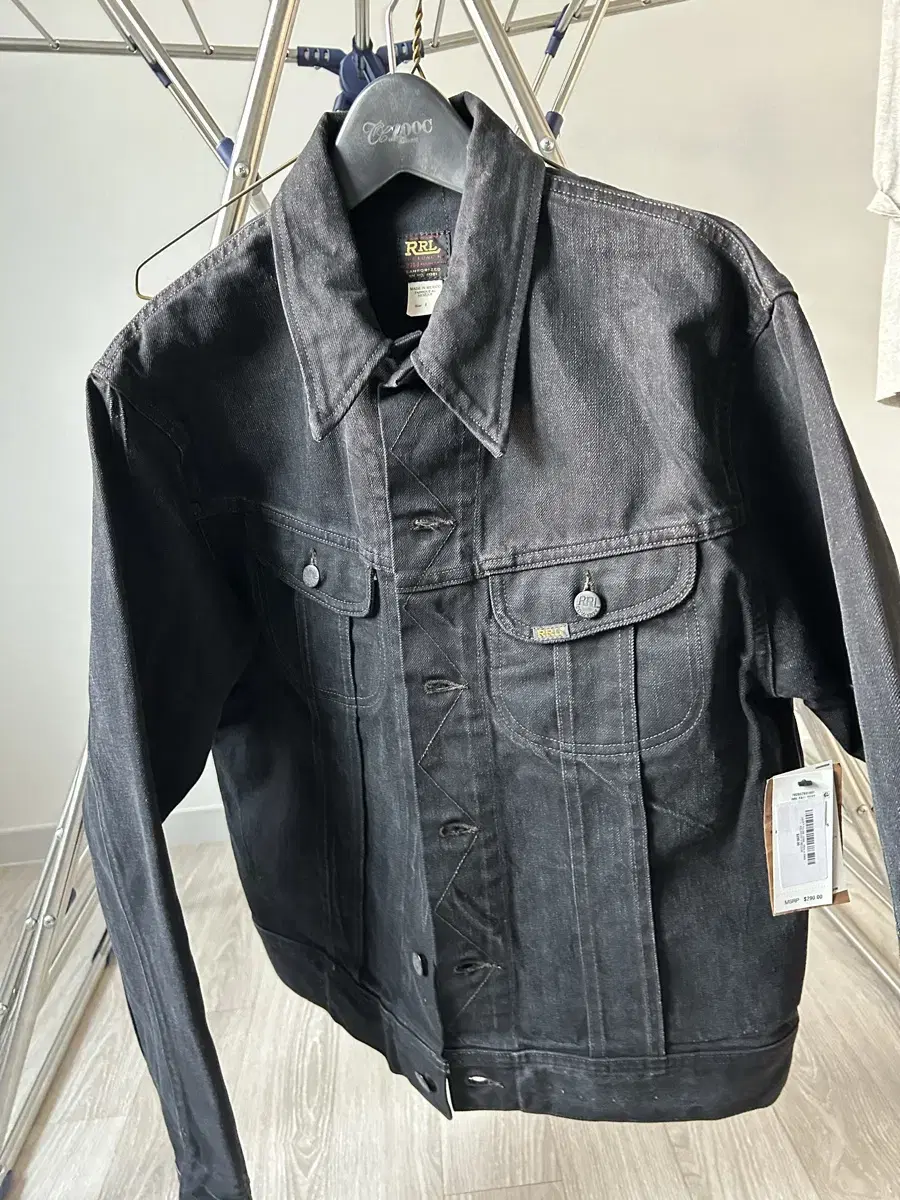 Rrl lot271 트러커 흑청M사이즈