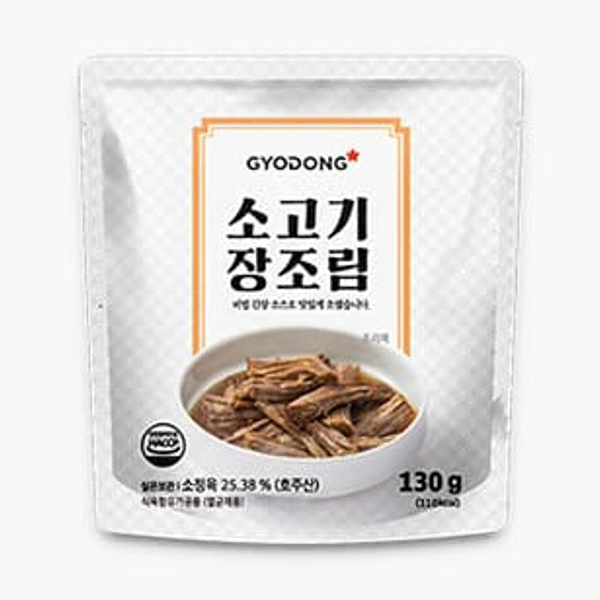 교동 소고기장조림 130g x 6팩