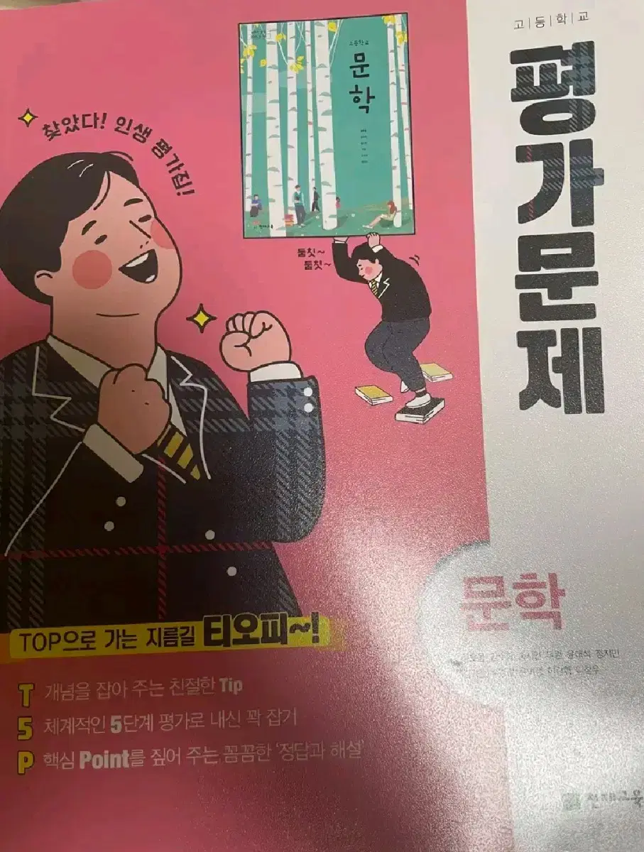 고등문학 평가문제집 고2문학 천재교육 정호웅 판매