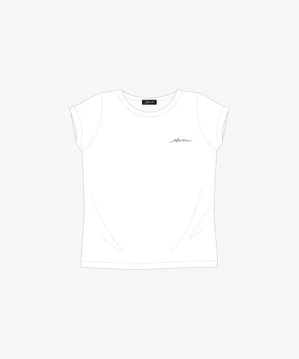 블랙핑크 제니 만트라 [Mantra] T-Shirts (White)